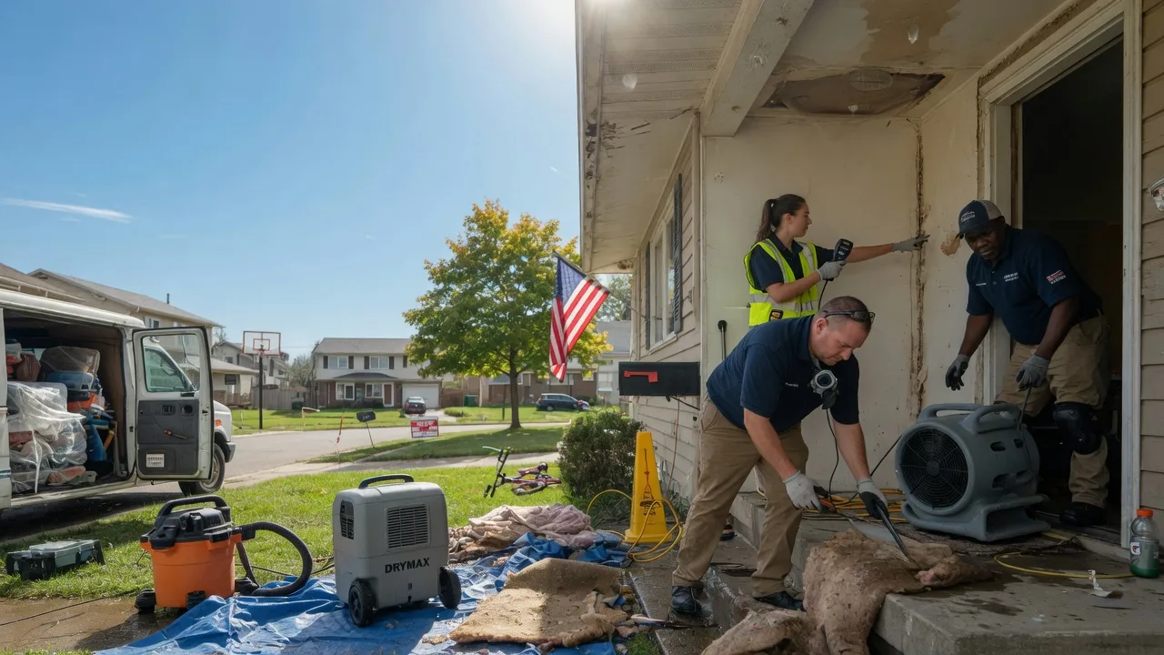 Water Damage Restoration in Clover, SC near me